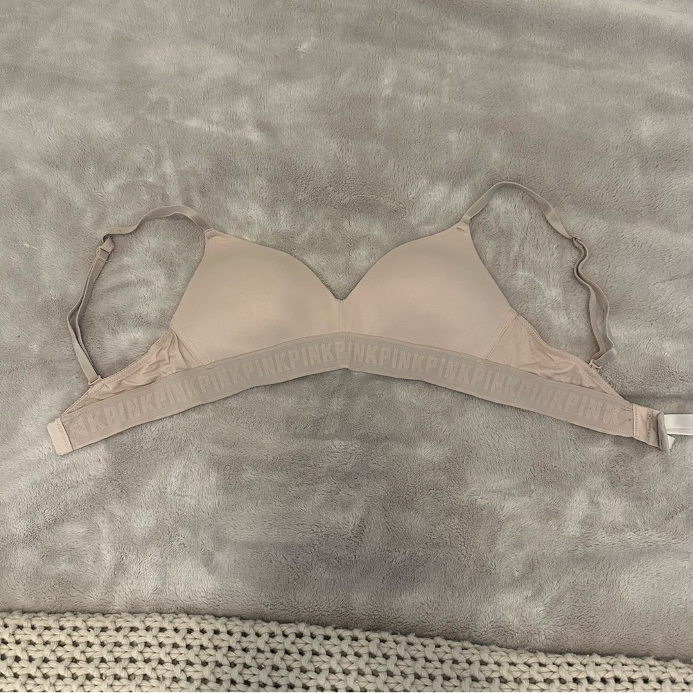 PINK T Shirt Bra Wireless